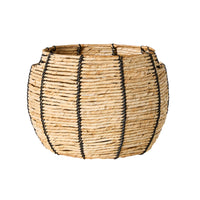 Serra Stripe Basket Small