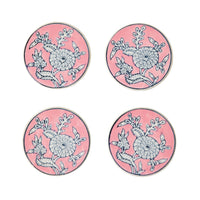 Celadon Botanic Blush Coasters Set of 5