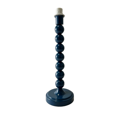 Carousel Metal Table Lamp Base Blue 31cm