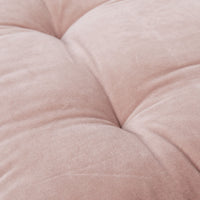 Sierra Cotton Velvet Seat Cushion Dusty Rose