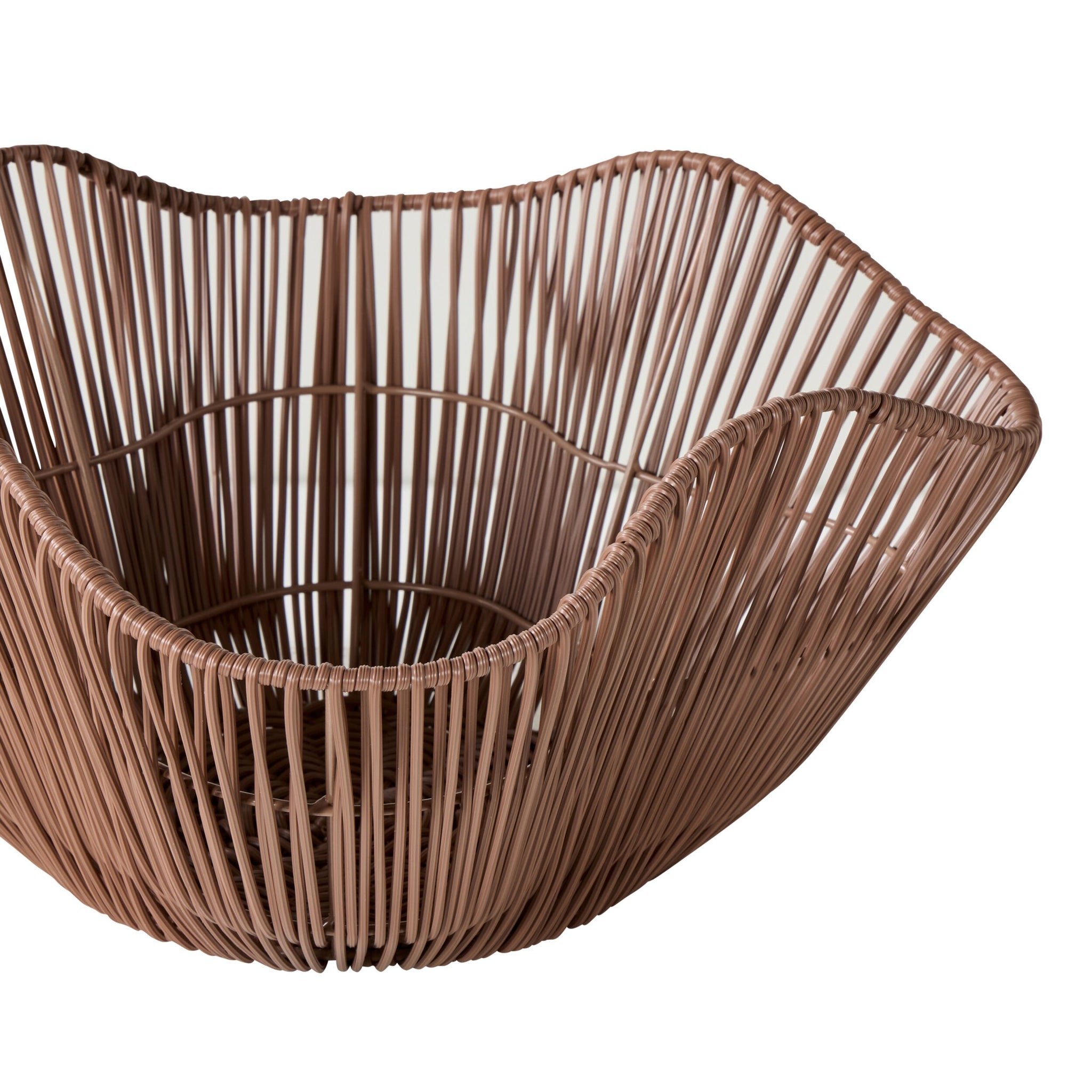 Sidney Large Woven Bowl Clay