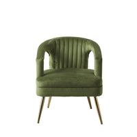 Demi Velvet Armchair Green